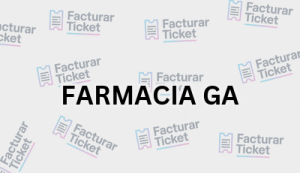 FARMACIA GA sin logo Facturación FARMACIA GA - Descargar Factura