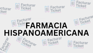 Facturación FARMACIA HISPANOAMERICANA - Descargar Factura 7 FARMACIA HISPANOAMERICANA sin logo Facturación FARMACIA HISPANOAMERICANA - Descargar Factura
