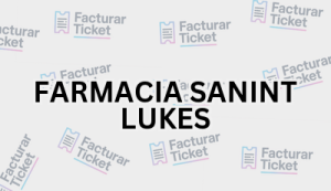 FARMACIA SANINT LUKES sin logo Facturación FARMACIA SANINT LUKES - Descargar Factura