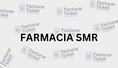 Facturar Ticket - Busca por Marca o Razón Social y Obtén tu Factura 8 FARMACIA SMR sin logo Facturar Ticket - Busca por Marca o Razón Social y Obtén tu Factura