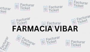 FARMACIA VIBAR sin logo Facturación FARMACIA VIBAR - Descargar Factura