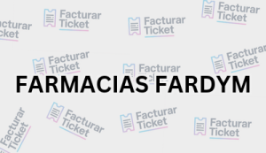 FARMACIAS FARDYM sin logo Facturación FARMACIAS FARDYM - Descargar Factura