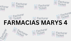 FARMACIAS MARYS 4 sin logo Facturación FARMACIAS MARYS - Descargar Factura