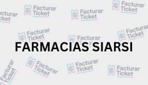 Facturación FARMACIAS SIARSI - Descargar Factura 16 FARMACIAS SIARSI sin logo Facturación FARMACIAS SIARSI - Descargar Factura