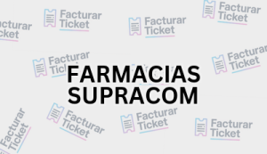 Facturación FARMACIAS SUPRACOM - Descargar Factura 19 FARMACIAS SUPRACOM sin logo Facturación FARMACIAS SUPRACOM - Descargar Factura