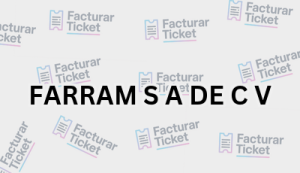 Facturación FARRAM S A DE C V - Descargar Factura 20 FARRAM S A DE C V sin logo Facturación FARRAM S A DE C V - Descargar Factura