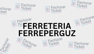 FERRETERIA FERREPERGUZ sin logo Facturación FERRETERIA FERREPERGUZ - Descargar Factura