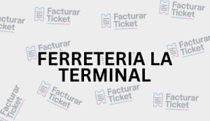 FERRETERIA LA TERMINAL sin logo Facturación FERRETERIA LA TERMINAL - Descargar Factura