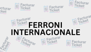 FERRONI INTERNACIONALE sin logo Facturación Ferrioni Internazionale - Descargar Factura