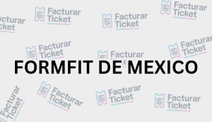 FORMFIT DE MEXICO sin logo Facturación FORMFIT DE MEXICO - Descargar Factura