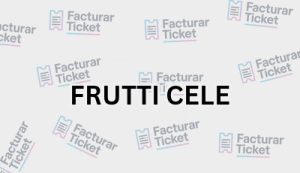FRUTTI CELE sin logo Facturación FRUTTI CELE - Descargar Factura
