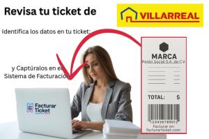 Facturar ticket Muebleria Villarreal Muebles Facturación Villarreal Muebles - Descargar Factura