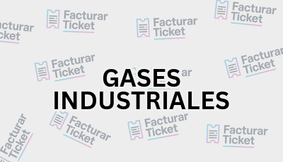 GASES INDUSTRIALES sin logo Facturar Ticket - Busca por Marca o Razón Social y Obtén tu Factura