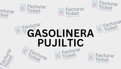 Facturar Ticket - Busca por Marca o Razón Social y Obtén tu Factura 14 GASOLINERA PUJILTIC sin logo Facturar Ticket - Busca por Marca o Razón Social y Obtén tu Factura