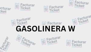 Facturación GASOLINERA W - Descargar Factura 18 GASOLINERA W sin logo Facturación GASOLINERA W - Descargar Factura