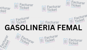 GASOLINERIA FEMAL sin logo Facturación GASOLINERIA FEMAL - Descargar Factura
