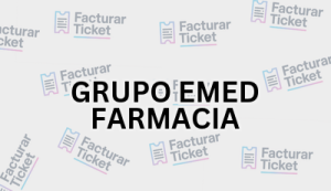 GRUPO EMED FARMACIA sin logo Facturación GRUPO EMED FARMACIA - Descargar Factura