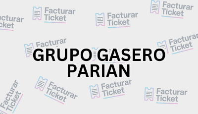 GRUPO GASERO PARIAN sin logo Facturar Ticket - Busca por Marca o Razón Social y Obtén tu Factura