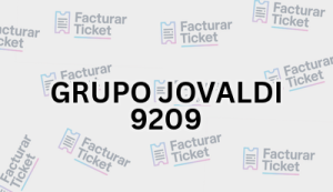 GRUPO JOVALDI 9209 sin logo Facturación GRUPO JOVALDI 9209 - Descargar Factura