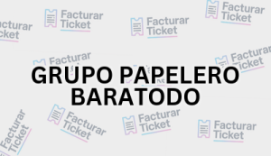 GRUPO PAPELERO BARATODO sin logo Facturación GRUPO PAPELERO BARATODO - Descargar Factura