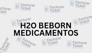 H2O BEBORN MEDICAMENTOS sin logo Facturación H2O BEBORN MEDICAMENTOS - Descargar Factura