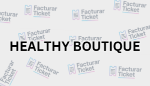 Facturación HEALTHY BOUTIQUE - Descargar Factura 20 HEALTHY BOUTIQUE sin logo Facturación HEALTHY BOUTIQUE - Descargar Factura