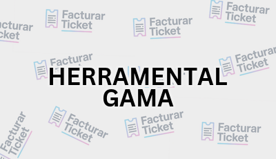 HERRAMENTAL GAMA sin logo Facturación HERRAMENTAL GAMA - Descargar Factura