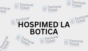 Facturación HOSPIMED LA BOTICA - Descargar Factura 19 HOSPIMED LA BOTICA sin logo Facturación HOSPIMED LA BOTICA - Descargar Factura