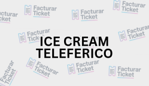 ICE CREAM TELEFERICO sin logo Facturación ICE CREAM TELEFERICO - Descargar Factura
