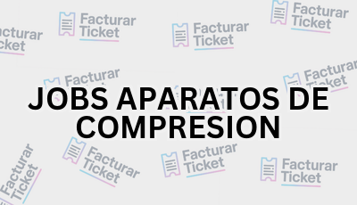 Facturar Ticket - Busca por Marca o Razón Social y Obtén tu Factura 2 JOBS APARATOS DE COMPRESION sin logo Facturar Ticket - Busca por Marca o Razón Social y Obtén tu Factura
