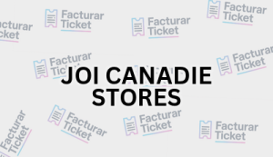 JOI CANADIE STORES sin logo Facturación JOI CANADIE STORES - Descargar Factura