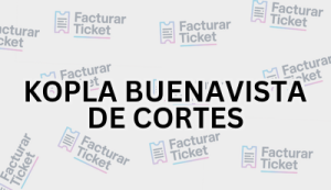 KOPLA BUENAVISTA DE CORTES sin logo Facturación KOPLA BUENAVISTA DE CORTES - Descargar Factura