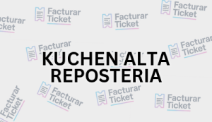 KUCHEN ALTA REPOSTERIA sin logo Facturación KUCHEN ALTA REPOSTERIA - Descargar Factura