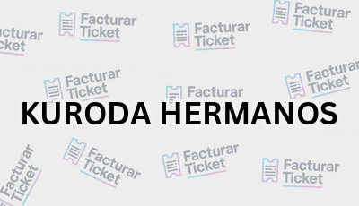 Facturar Ticket - Busca por Marca o Razón Social y Obtén tu Factura 19 KURODA HERMANOS sin logo Facturar Ticket - Busca por Marca o Razón Social y Obtén tu Factura
