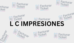 L C IMPRESIONES sin logo Facturación L C IMPRESIONES - Descargar Factura