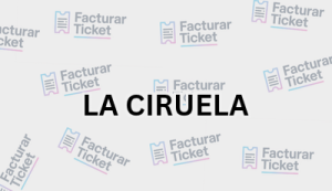 LA CIRUELA sin logo Facturación LA CIRUELA - Descargar Factura