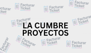 LA CUMBRE PROYECTOS sin logo Facturación LA CUMBRE PROYECTOS - Descargar Factura