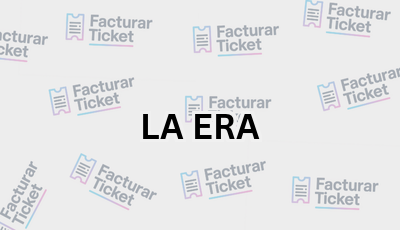 Facturar Ticket - Busca por Marca o Razón Social y Obtén tu Factura 16 LA ERA sin logo Facturar Ticket - Busca por Marca o Razón Social y Obtén tu Factura
