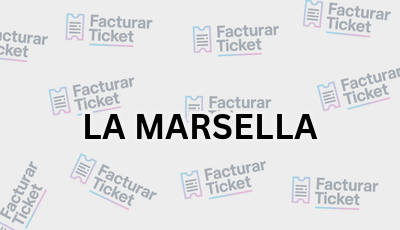 Facturar Ticket - Busca por Marca o Razón Social y Obtén tu Factura 13 LA MARSELLA sin logo Facturar Ticket - Busca por Marca o Razón Social y Obtén tu Factura