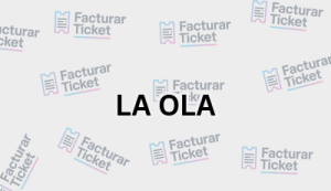 LA OLA sin logo Facturación LA OLA - Descargar Factura