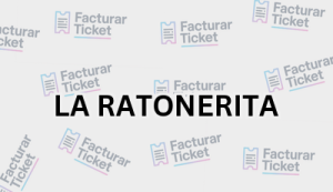 LA RATONERITA sin logo Facturación LA RATONERITA - Descargar Factura