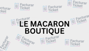 Facturación LE MACARON BOUTIQUE - Descargar Factura 18 LE MACARON BOUTIQUE sin logo Facturación LE MACARON BOUTIQUE - Descargar Factura