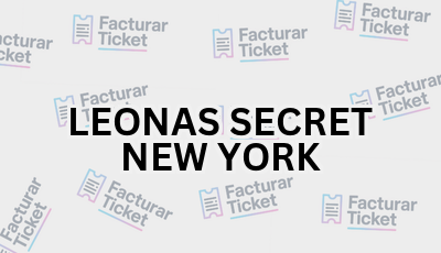 Facturar Ticket - Busca por Marca o Razón Social y Obtén tu Factura 12 LEONAS SECRET NEW YORK sin logo Facturar Ticket - Busca por Marca o Razón Social y Obtén tu Factura