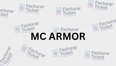 MC ARMOR sin logo Facturar Ticket - Busca por Marca o Razón Social y Obtén tu Factura