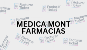 MEDICA MONT FARMACIAS sin logo Facturación MEDICA MONT FARMACIAS - Descargar Factura