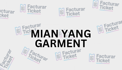 MIAN YANG GARMENT sin logo Facturar Ticket - Busca por Marca o Razón Social y Obtén tu Factura