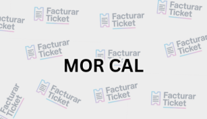 Facturación MOR CAL - Descargar Factura 15 MOR CAL sin logo Facturación MOR CAL - Descargar Factura