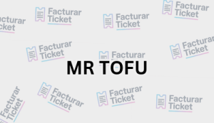MR TOFU sin logo Facturación MR TOFU - Descargar Factura