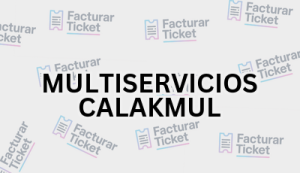 MULTISERVICIOS CALAKMUL sin logo Facturación MULTISERVICIOS CALAKMUL - Descargar Factura