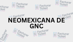 NEOMEXICANA DE GNC sin logo Facturación NEOMEXICANA - Descargar Factura